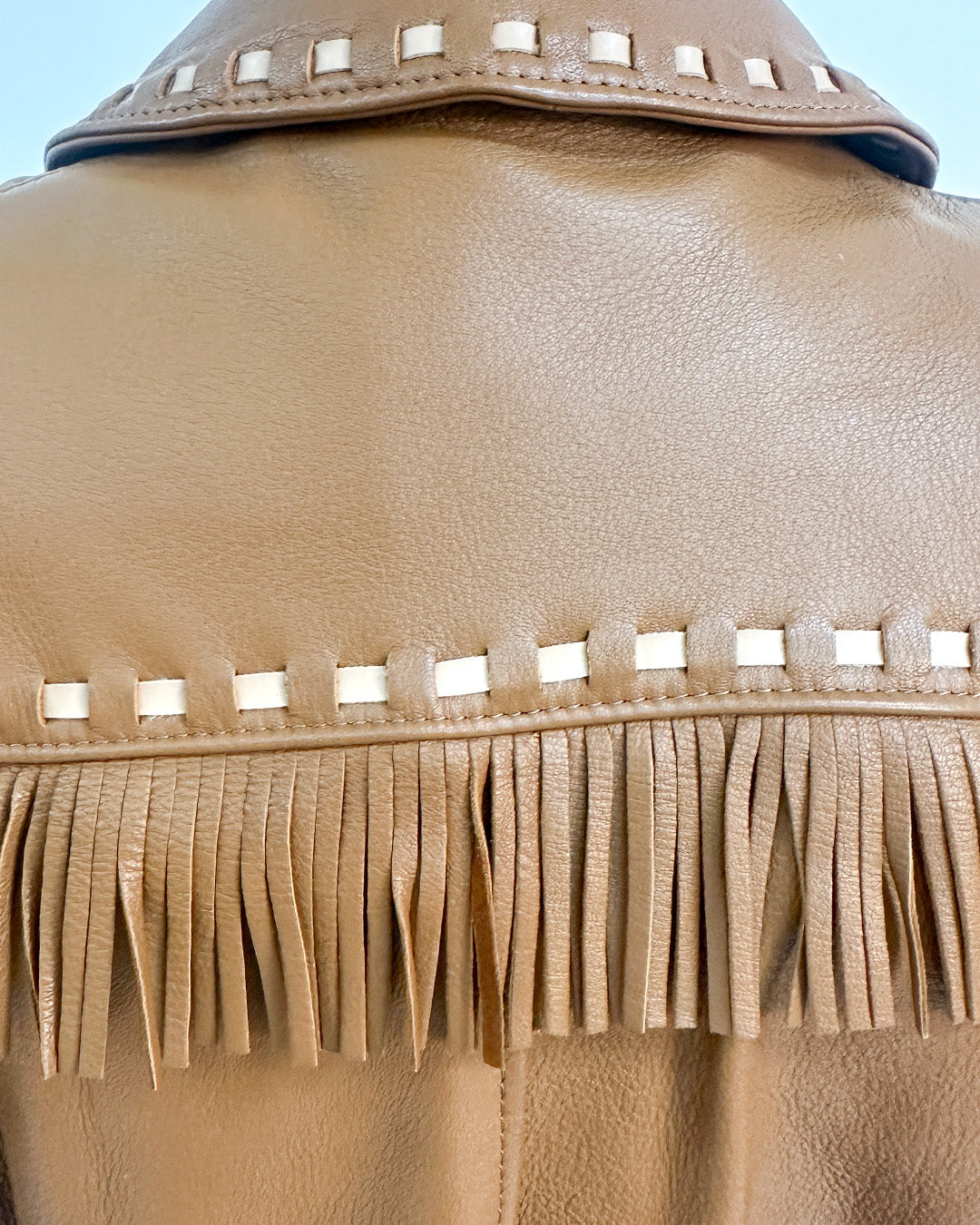 1970s 'Gypsy Moon' Leather Jacket / Medium