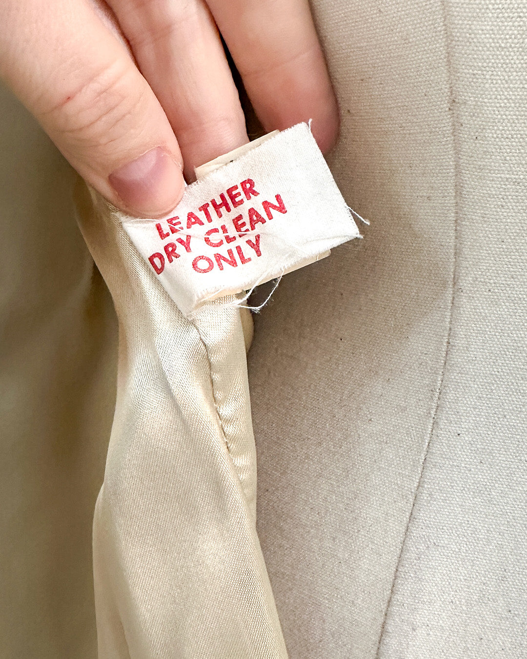 1970s 'Gypsy Moon' Leather Jacket / Medium