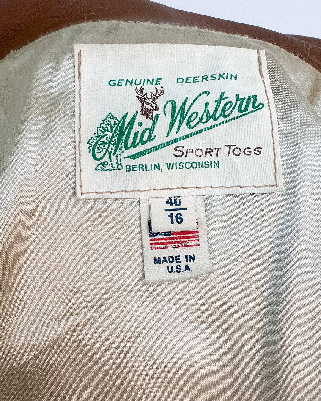 1970s 'Gypsy Moon' Leather Jacket / Medium