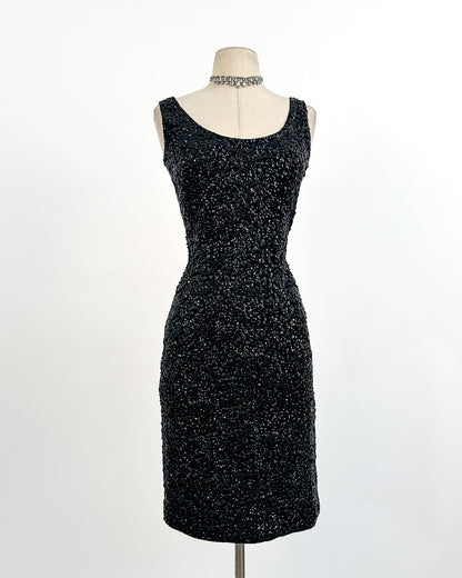 1960s 'The Starlight Soirée' Dress / Medium