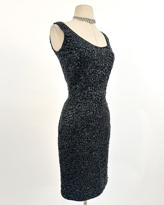 1960s 'The Starlight Soirée' Dress / Medium