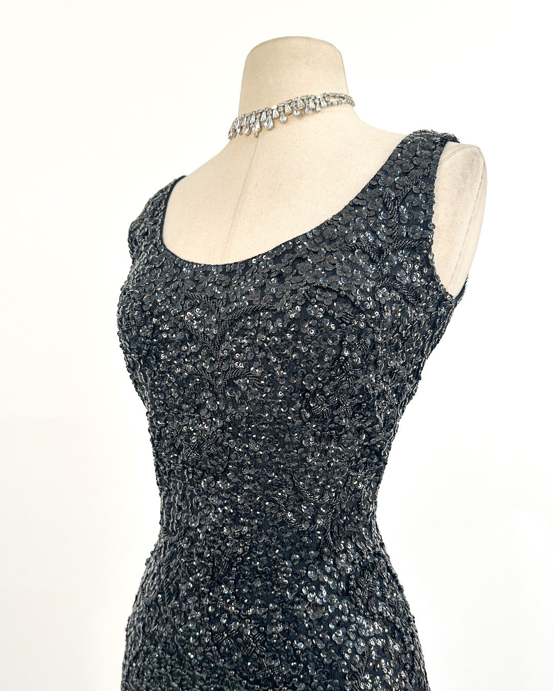 1960s 'The Starlight Soirée' Dress / Medium