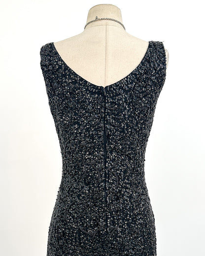 1960s 'The Starlight Soirée' Dress / Medium