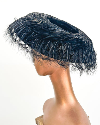 1950s 'The Velvet Hour' Hat