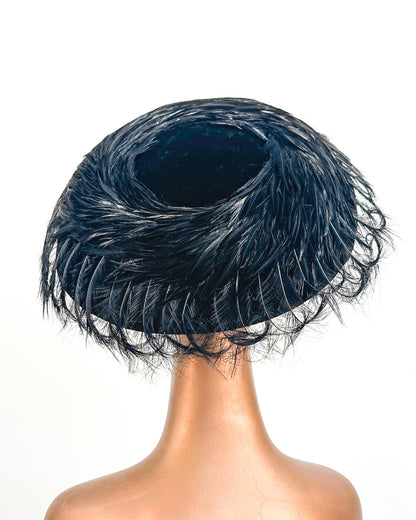 1950s 'The Velvet Hour' Hat