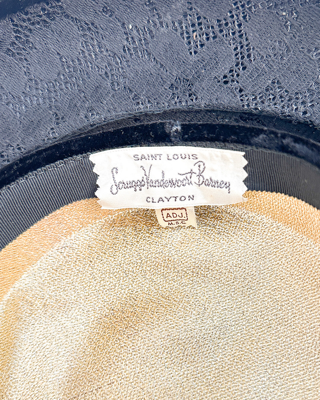 1950s 'The Velvet Hour' Hat