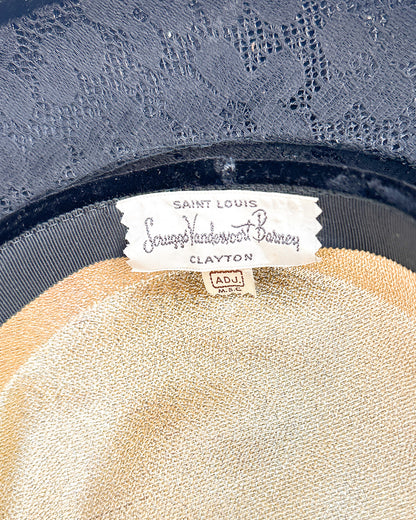 1950s 'The Velvet Hour' Hat