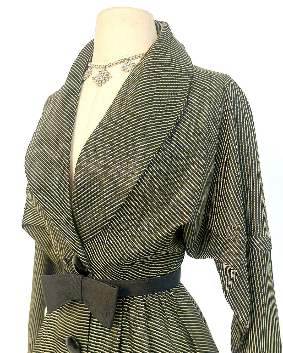 1960s 'The Black Tie' Belt / Medium