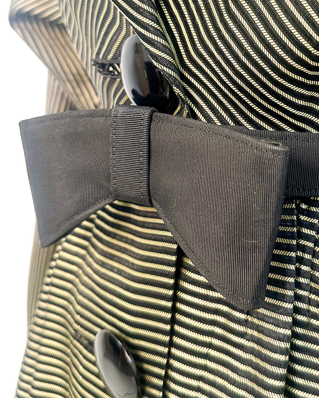 1960s 'The Black Tie' Belt / Medium