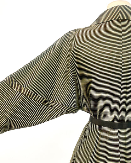 1940-50s 'The Martini Olive' Dress / Small