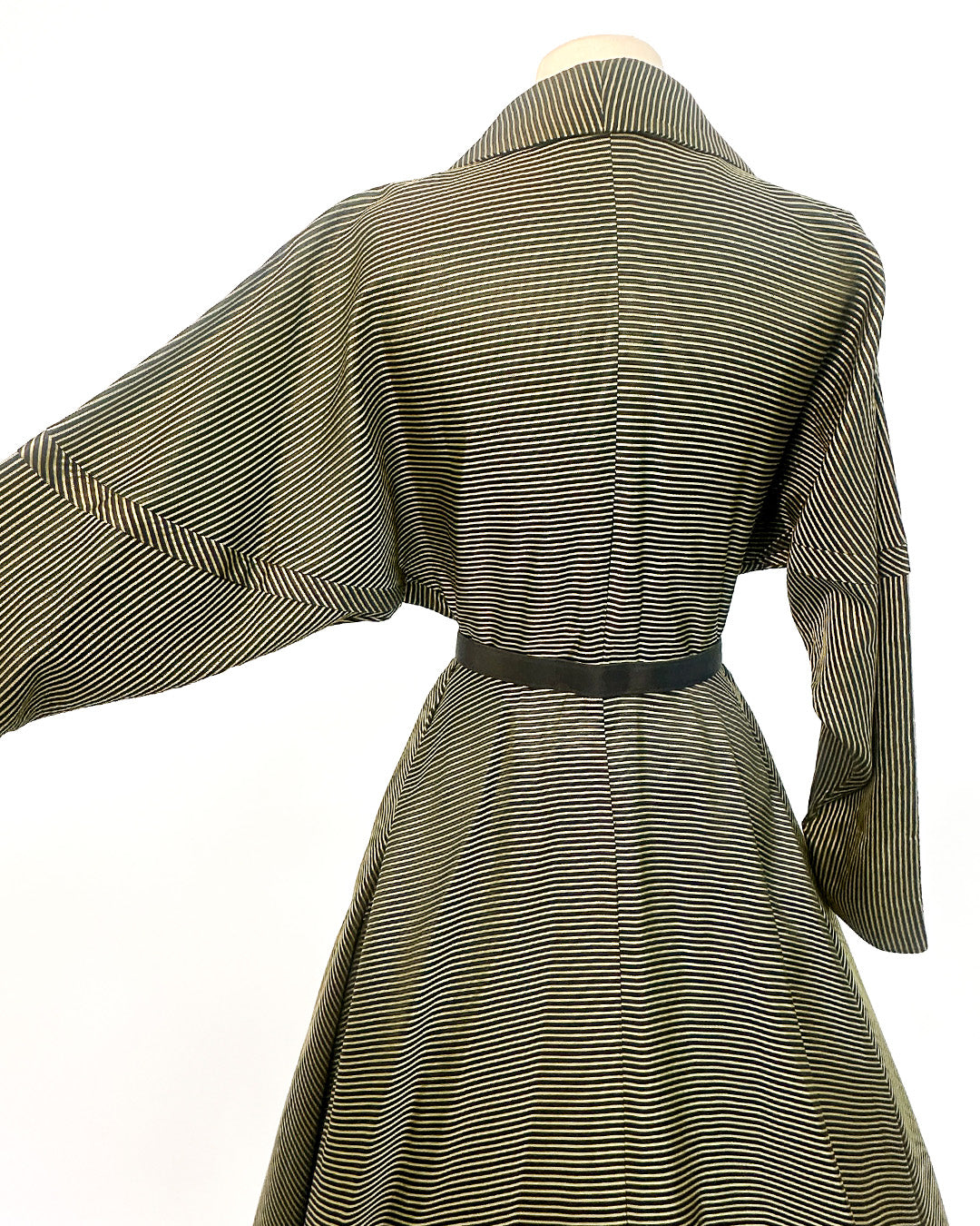 1940-50s 'The Martini Olive' Dress / Small