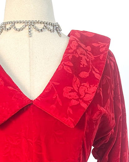 1950s 'The Mimosa Morning' Hostess Dress / Medium