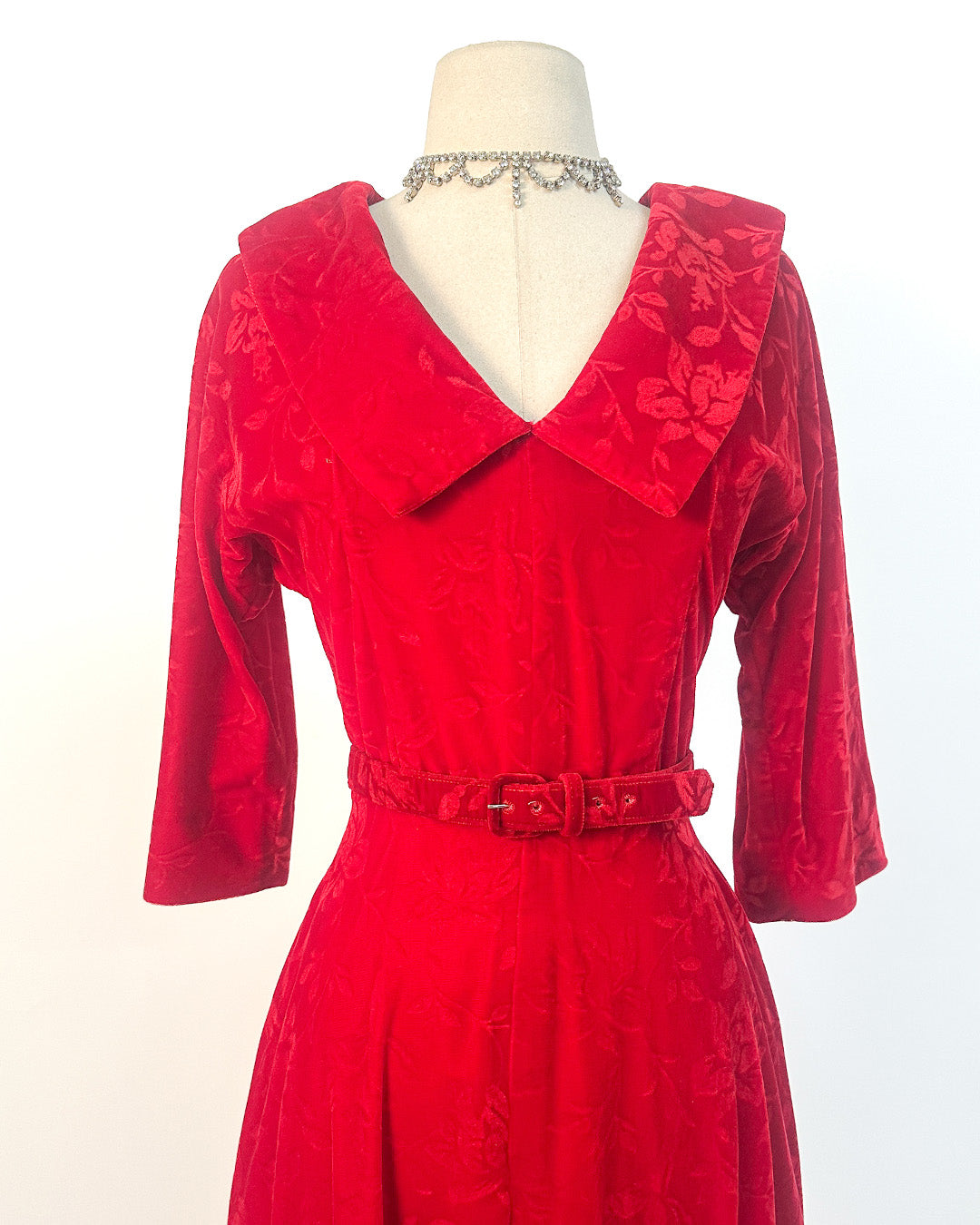 1950s 'The Mimosa Morning' Hostess Dress / Medium