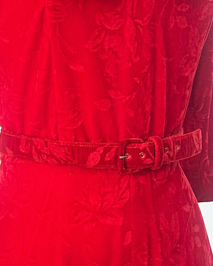 1950s 'The Mimosa Morning' Hostess Dress / Medium