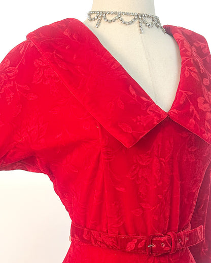 1950s 'The Mimosa Morning' Hostess Dress / Medium