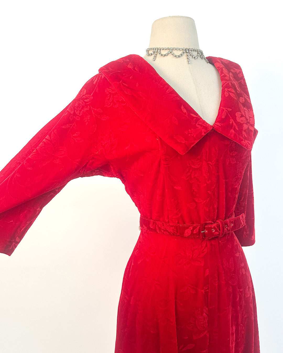 1950s 'The Mimosa Morning' Hostess Dress / Medium