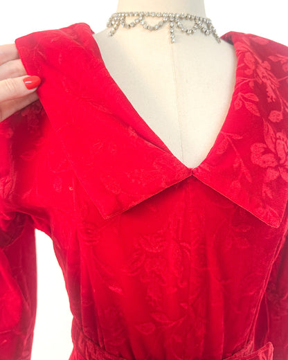 1950s 'The Mimosa Morning' Hostess Dress / Medium