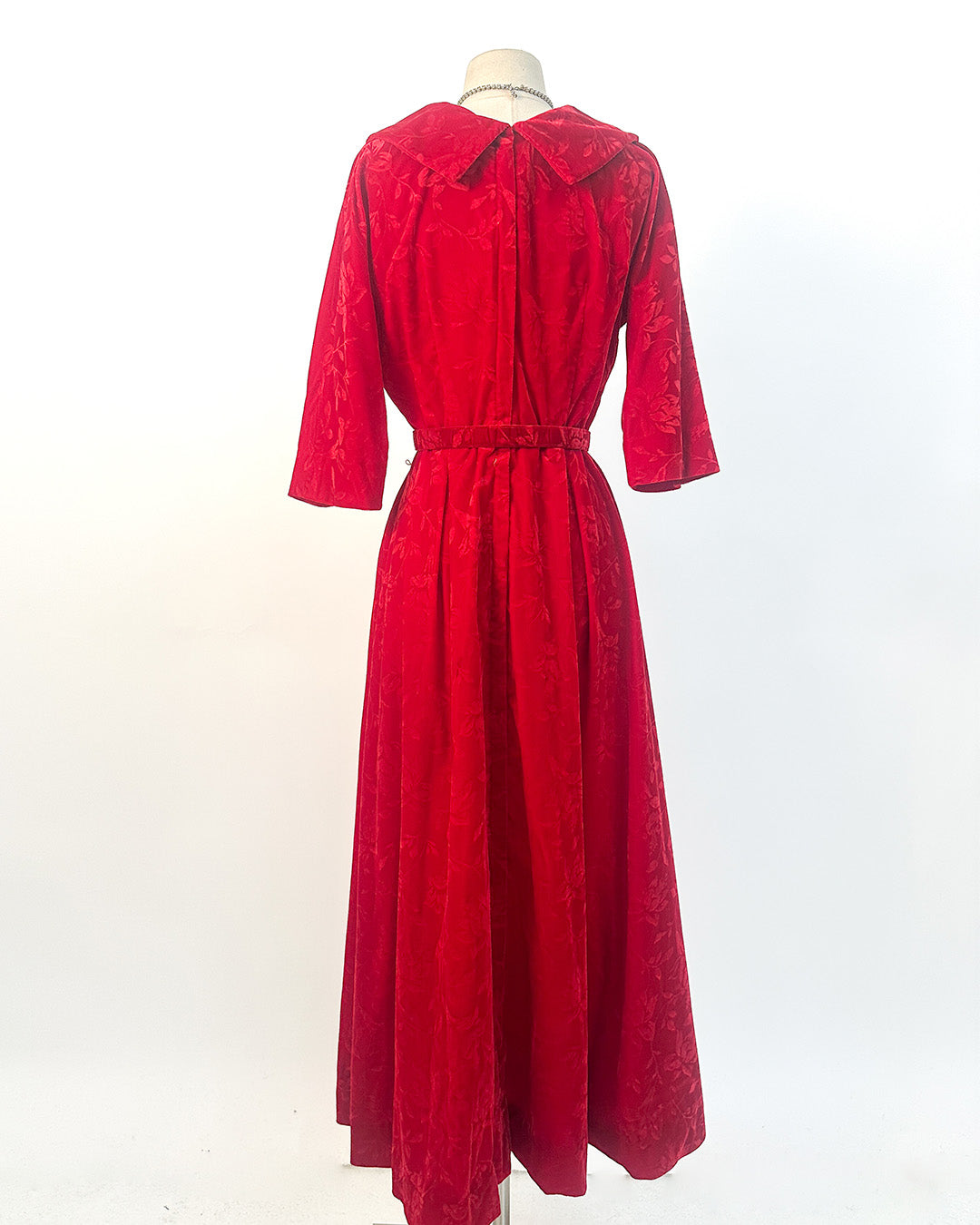 1950s 'The Mimosa Morning' Hostess Dress / Medium