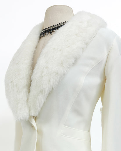 1980s 'The White Russian' Suit / Medium