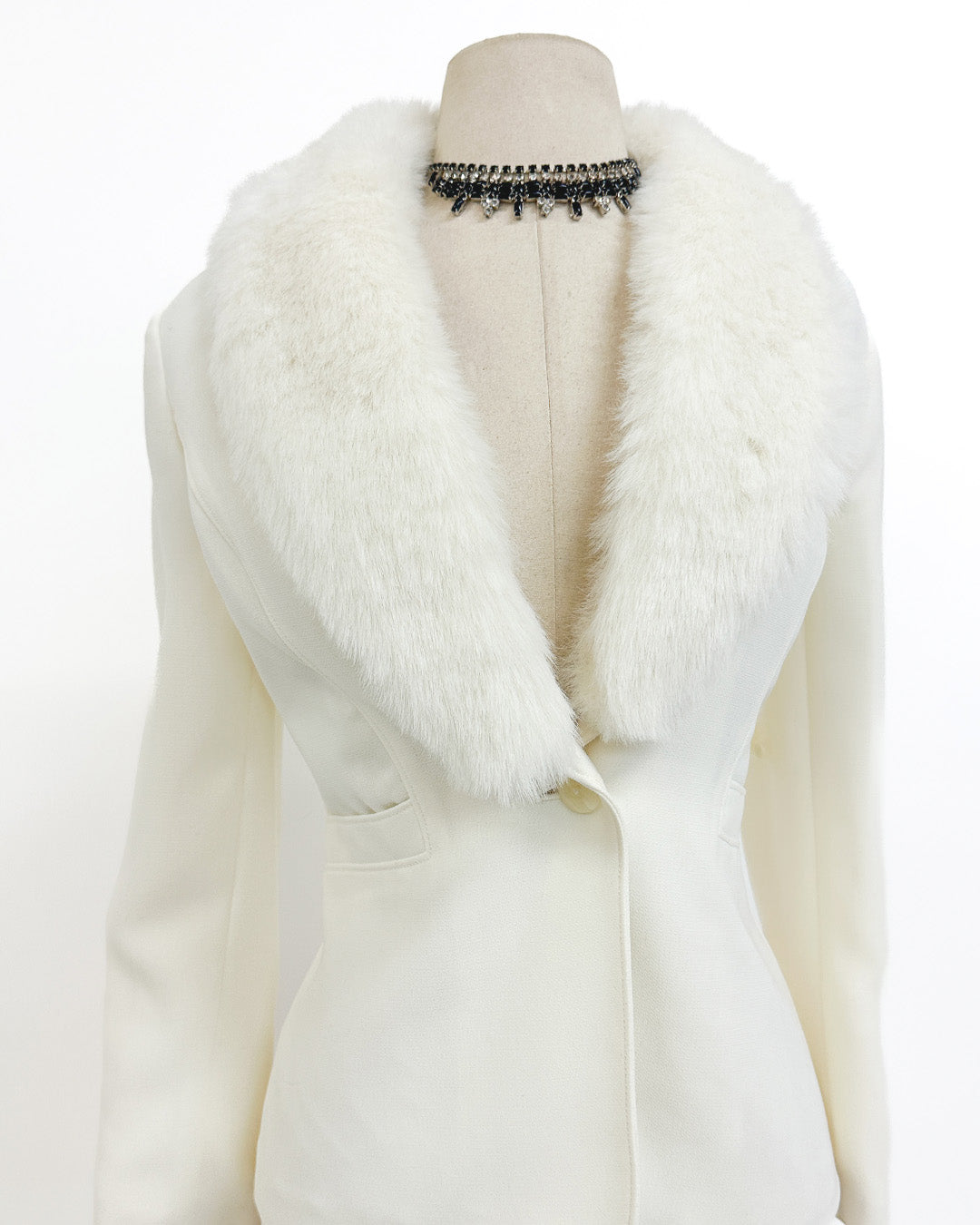 1980s 'The White Russian' Suit / Medium