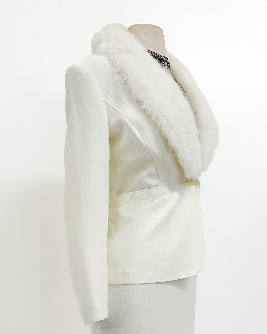 1980s 'The White Russian' Suit / Medium