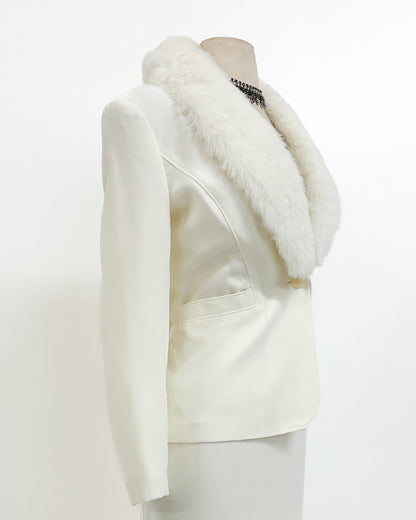 1980s 'The White Russian' Suit / Medium