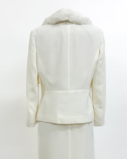 1980s 'The White Russian' Suit / Medium