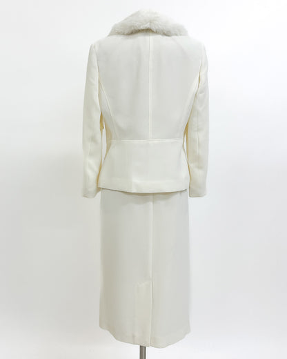 1980s 'The White Russian' Suit / Medium