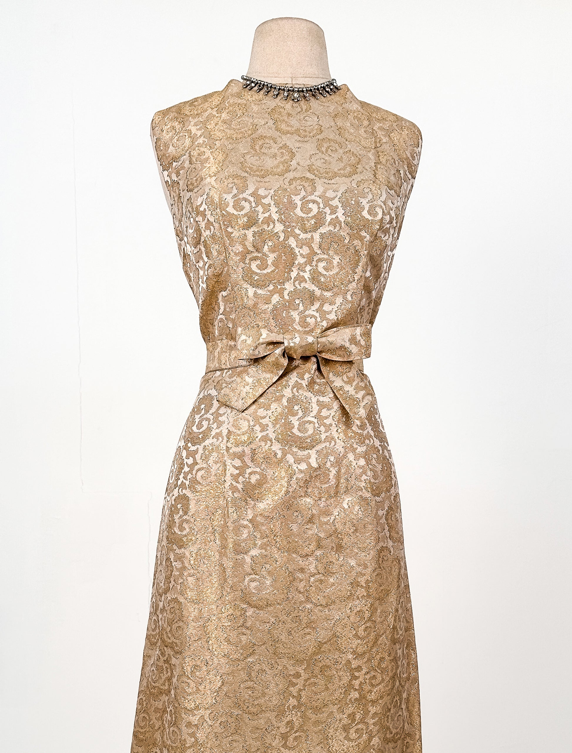 1950s 'The Upper East Side Elegance' Brocade Dress BrooklynGrrrlVintage 1950s 'The Upper East Side Elegance' Brocade Dress BrooklynGrrrlVintage