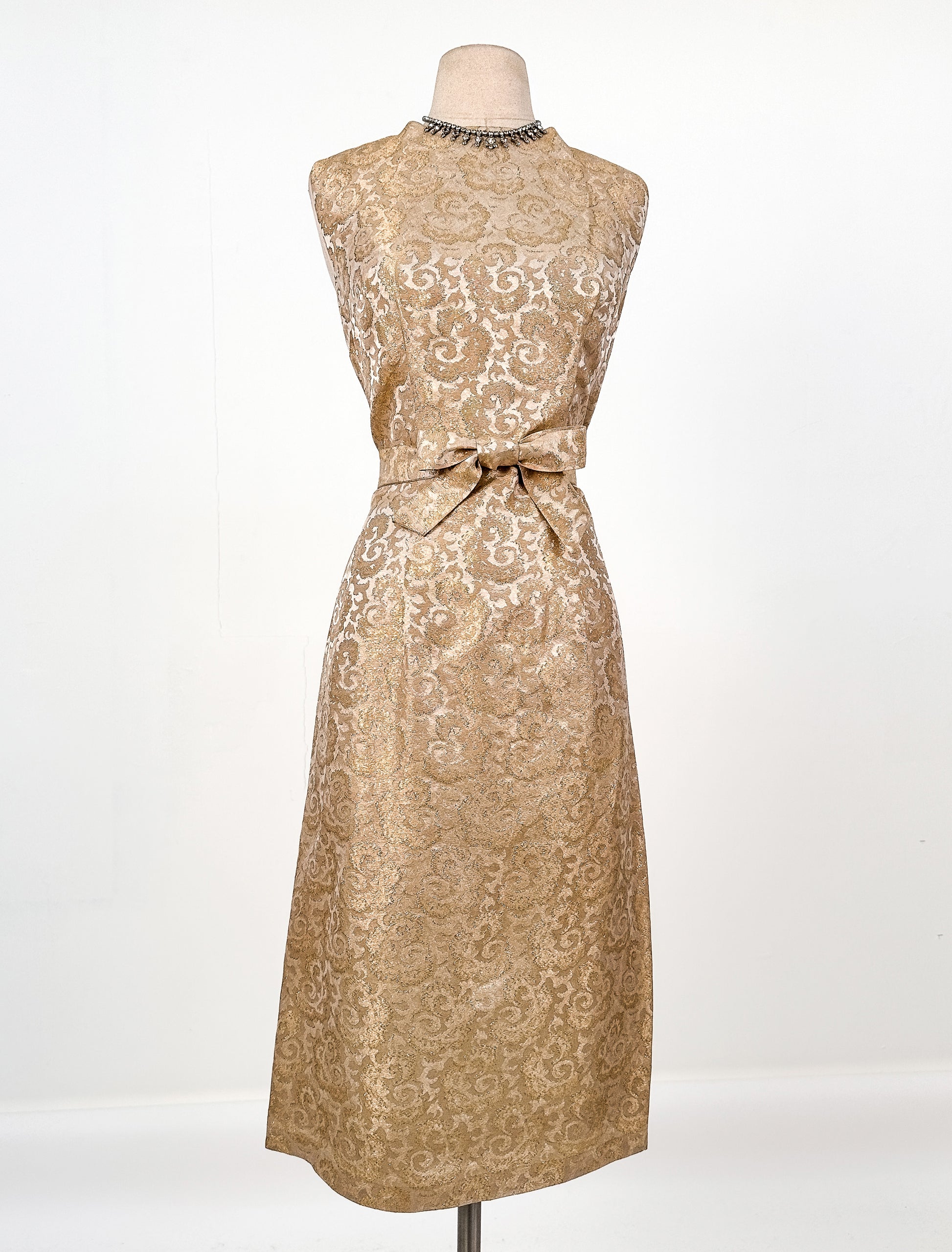 1950s 'The Upper East Side Elegance' Brocade Dress BrooklynGrrrlVintage 1950s 'The Upper East Side Elegance' Brocade Dress BrooklynGrrrlVintage
