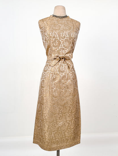 1950s 'The Upper East Side Elegance' Brocade Dress BrooklynGrrrlVintage 1950s 'The Upper East Side Elegance' Brocade Dress BrooklynGrrrlVintage