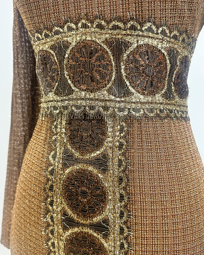 1970s 'The Metropolitan Lamé' Dress