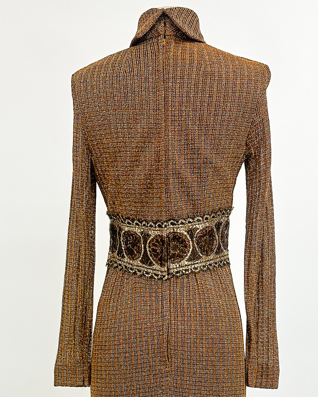 1970s 'The Metropolitan Lamé' Dress