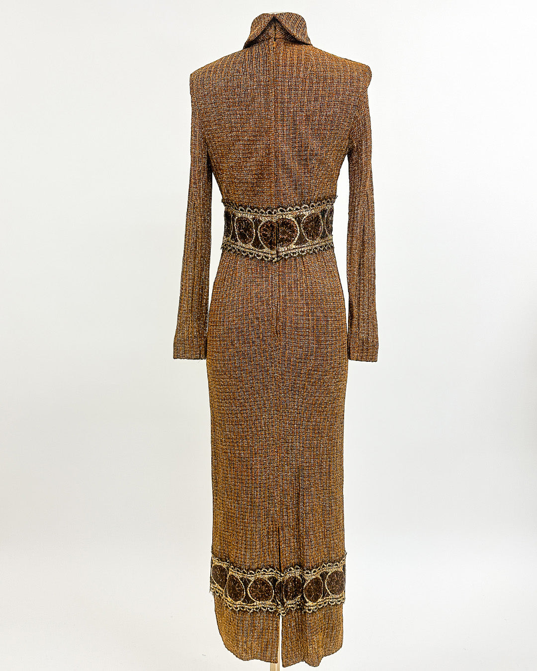 1970s 'The Metropolitan Lamé' Dress