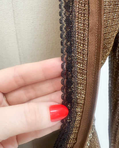 1970s 'The Metropolitan Lamé' Dress