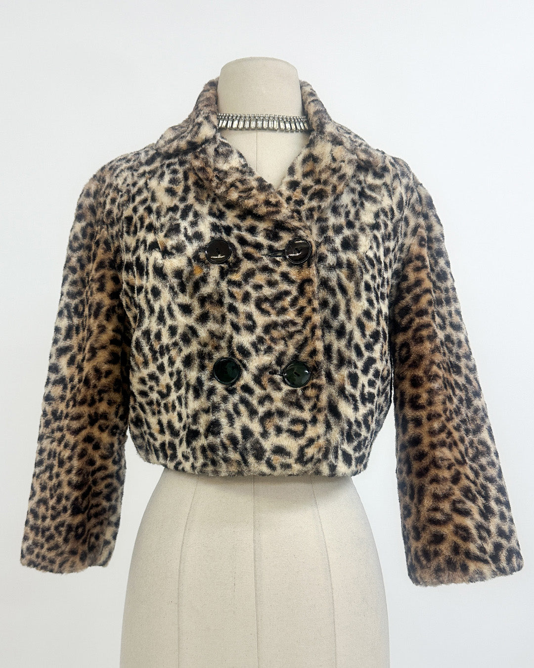 1950s 'The Fifth Avenue Feline' Cropped Jacket