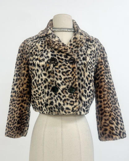 1950s 'The Fifth Avenue Feline' Cropped Jacket
