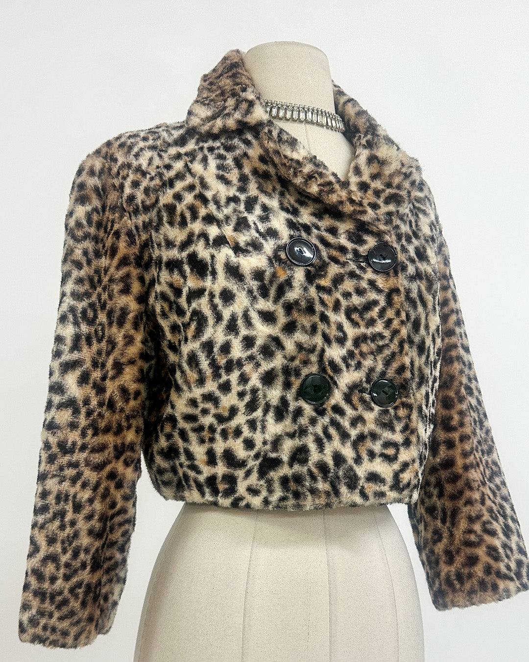1950s 'The Fifth Avenue Feline' Cropped Jacket