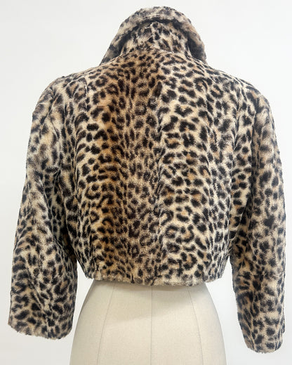 1950s 'The Fifth Avenue Feline' Cropped Jacket