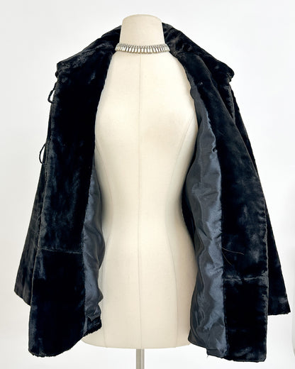 1800s 'The Gilded Age Velvet' Jacket