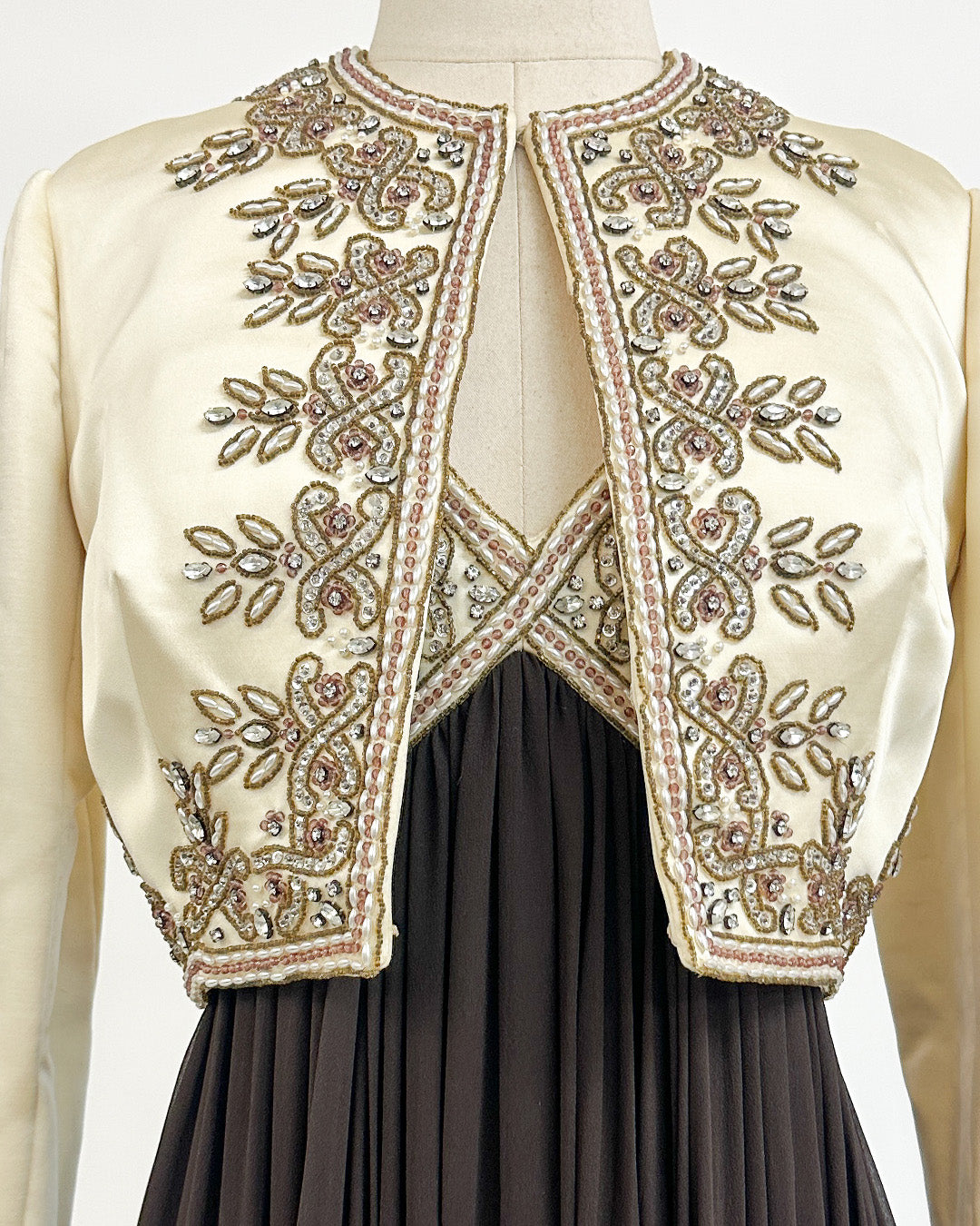 1960s The Winter Gala Gown with Jacket