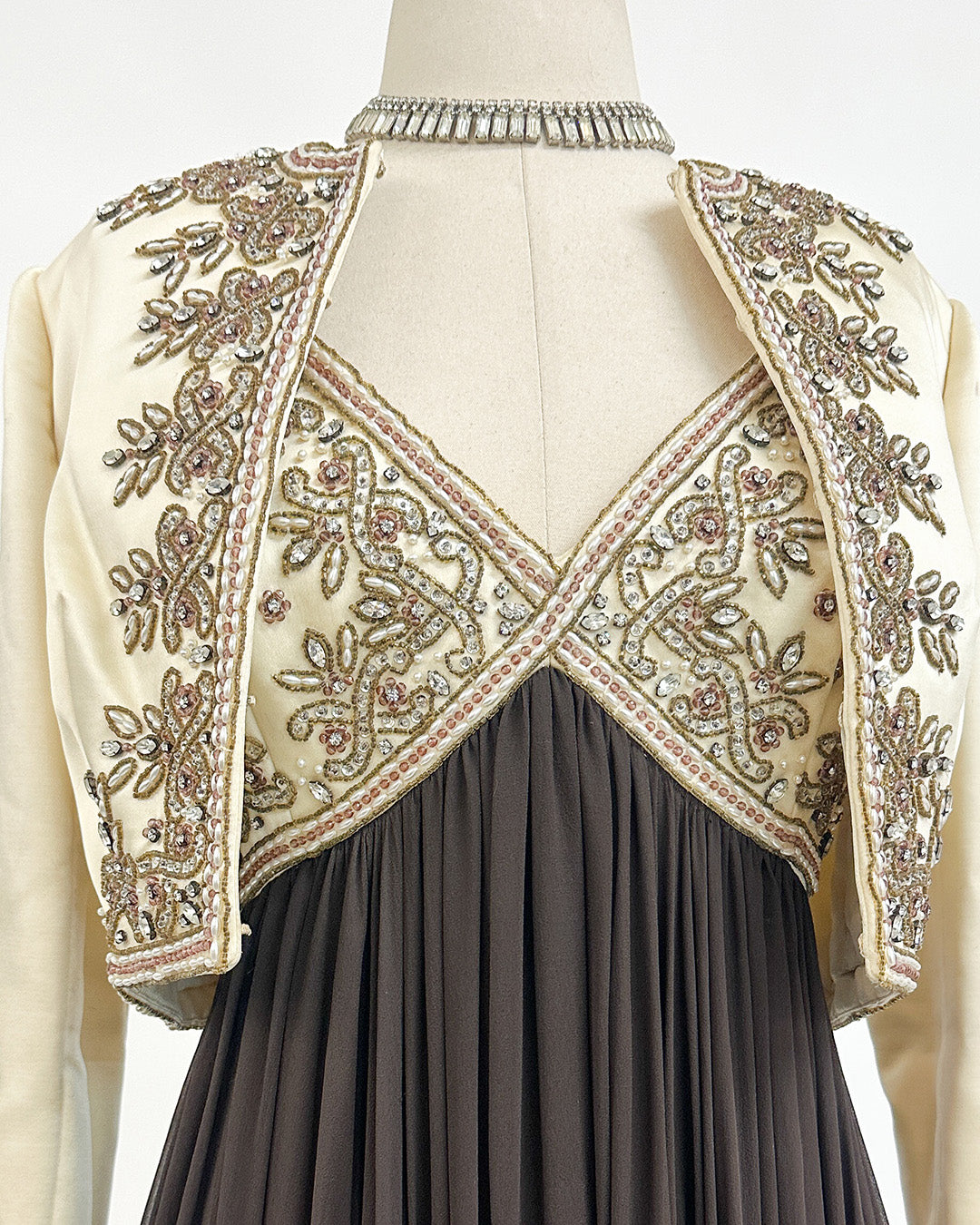 1960s The Winter Gala Gown with Jacket