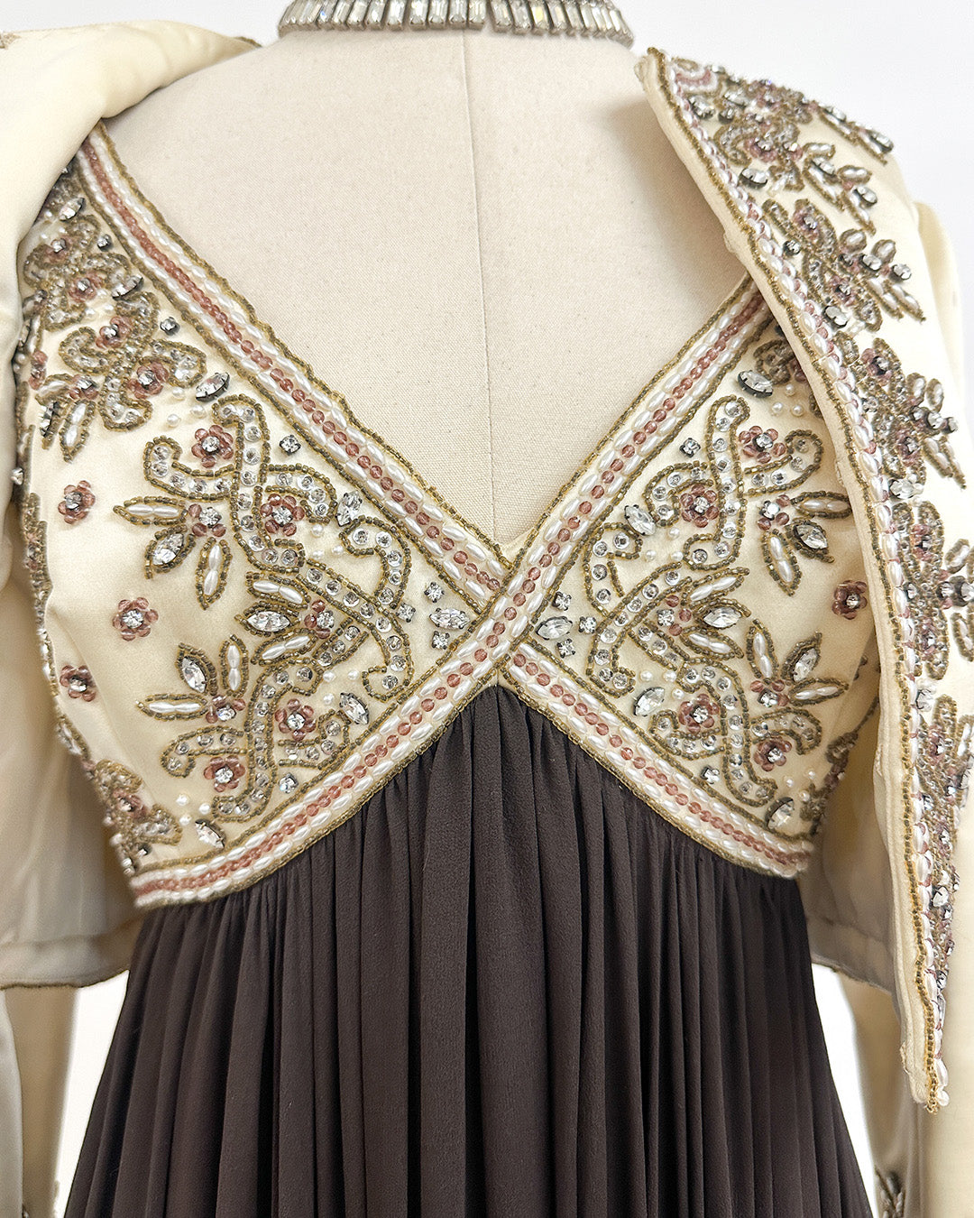 1960s The Winter Gala Gown with Jacket