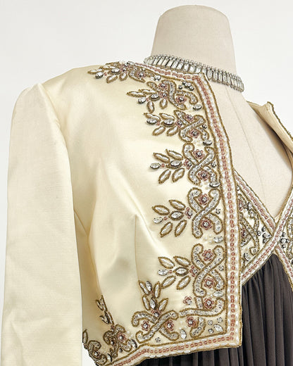 1960s The Winter Gala Gown with Jacket