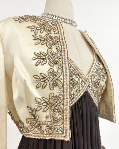 1960s The Winter Gala Gown with Jacket