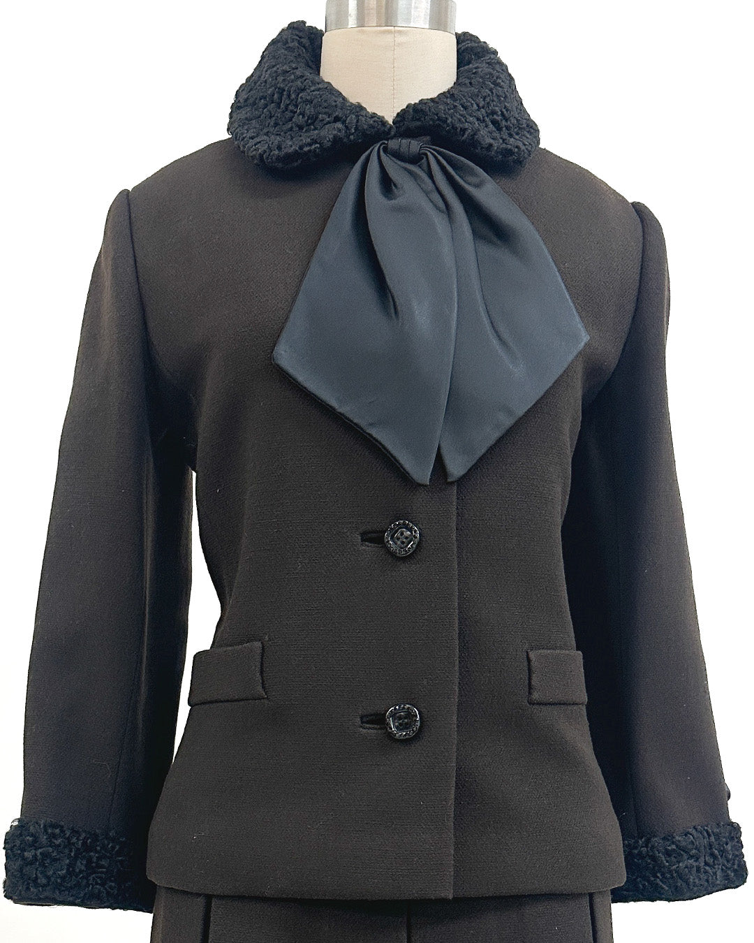 1950-60s The Sutton Place Set with Dress and Jacket