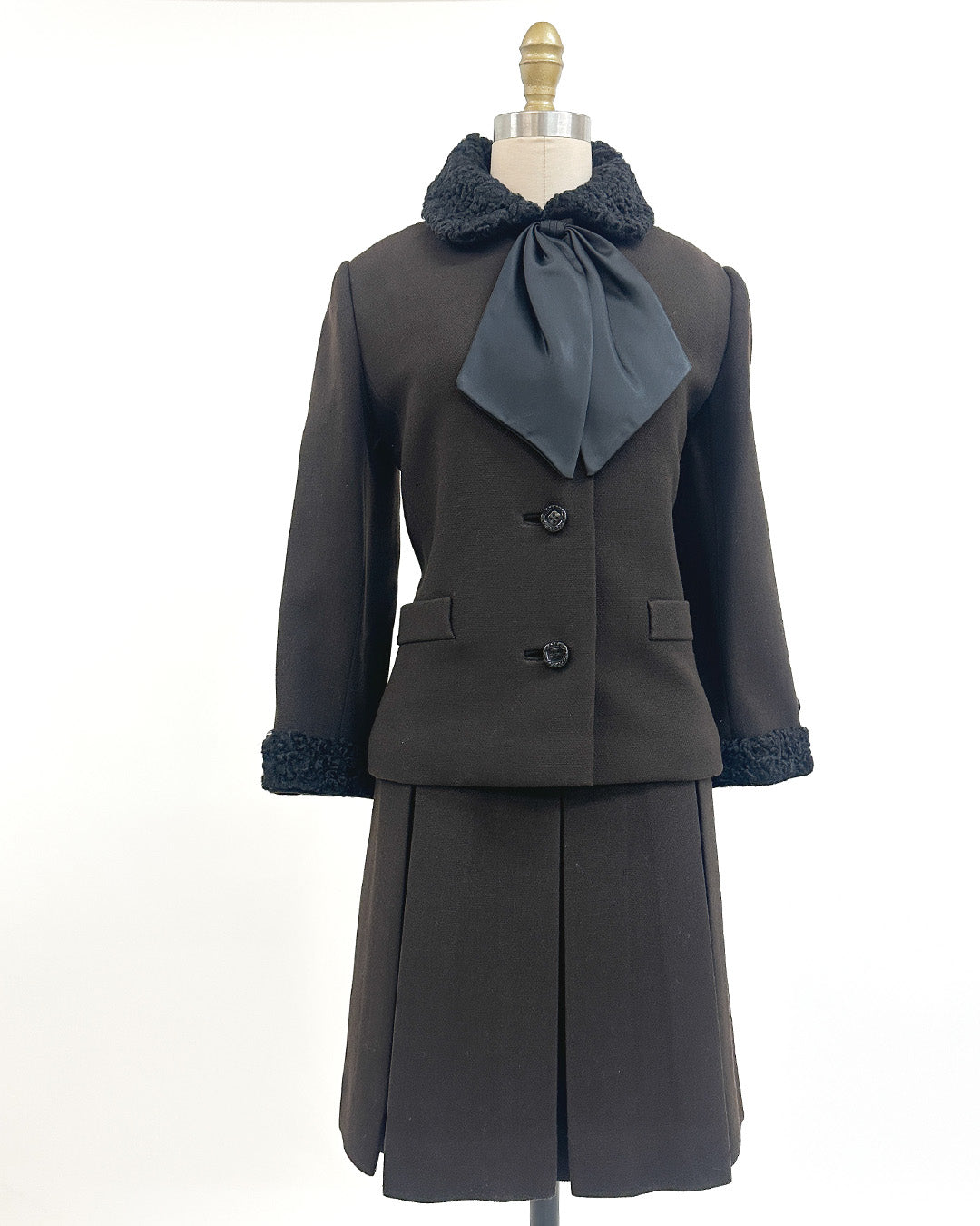 1950-60s The Sutton Place Set with Dress and Jacket
