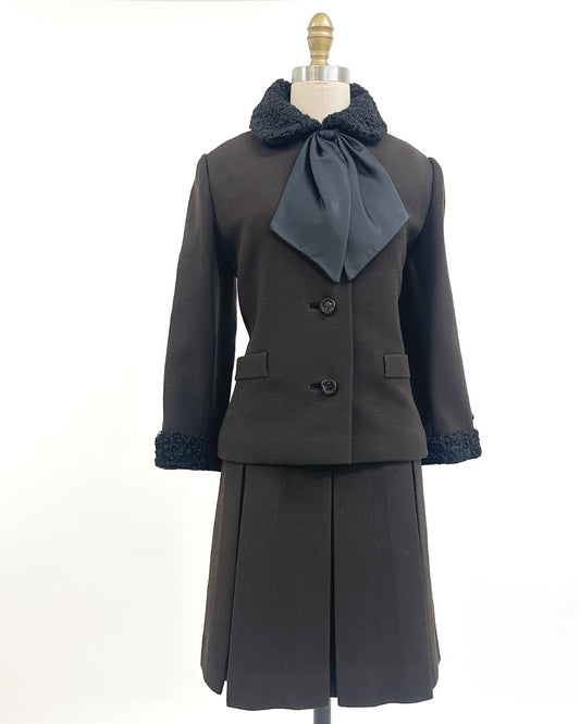 1950-60s The Sutton Place Set with Dress and Jacket