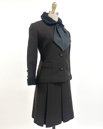 1950-60s The Sutton Place Set with Dress and Jacket