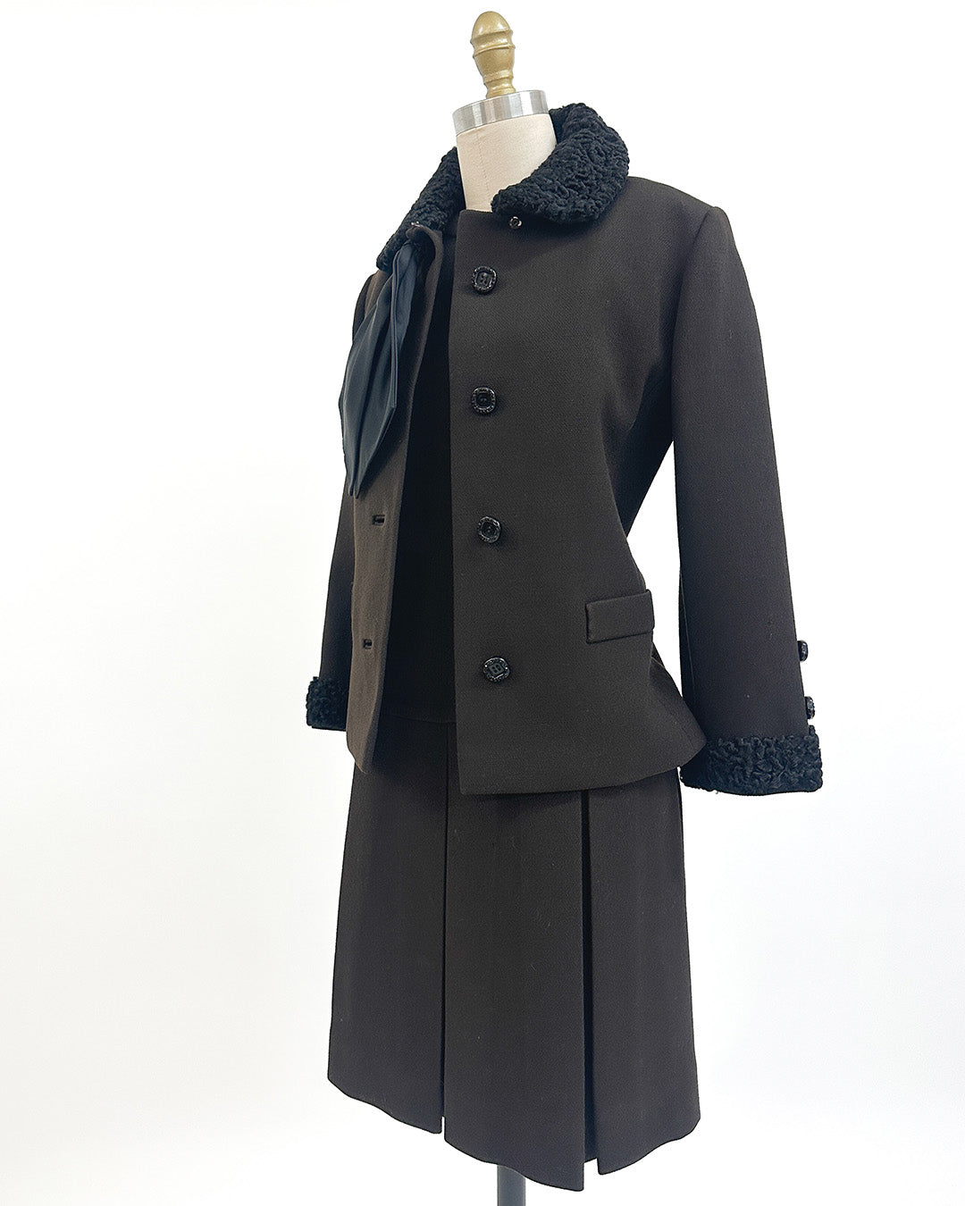 1950-60s The Sutton Place Set with Dress and Jacket